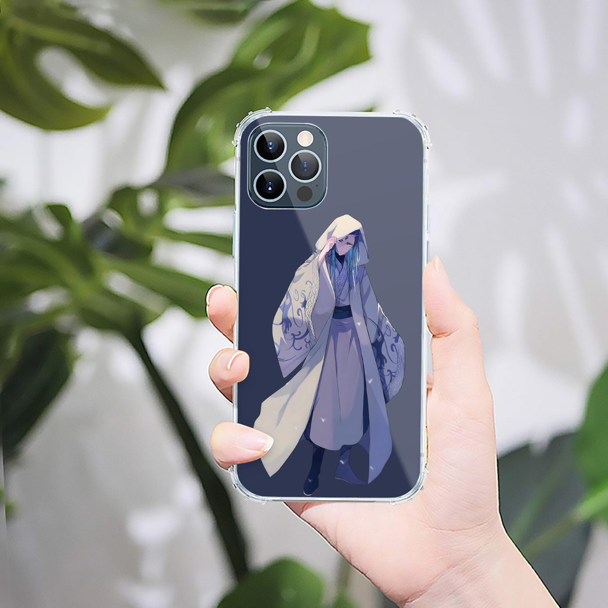 （画像用） Ne Zha 2 ナタ 魔童の大暴れ 【iPhone 12シリーズ対応】透明スマホケース（クリアソフトケース）